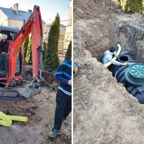 MONTAŻ ZBIORNIKÓW I SZAMB